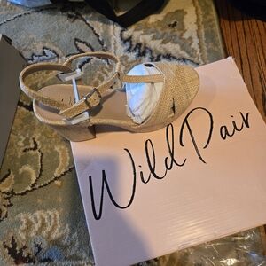 Wild Pair Tan Strappy Sandals